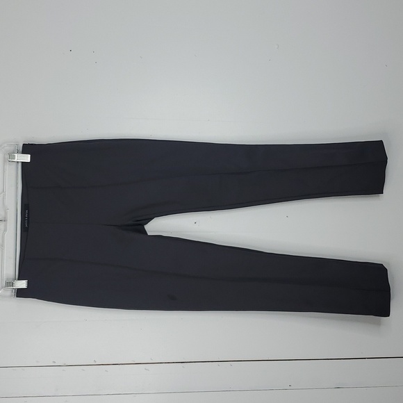 Judith & Charles Pants Pull On Side Zip Split Front Seam Tapered Leg Womens 0 - Picture 1 of 11